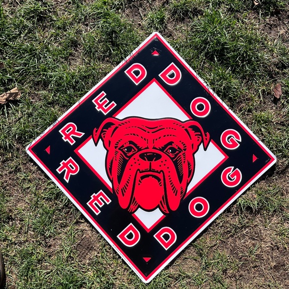 Vintage 90s Red Dog Beer Brewery Advertising Sign - Picture 2 of 8